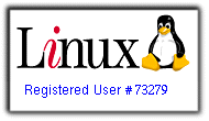 Registered Linux-User 73279